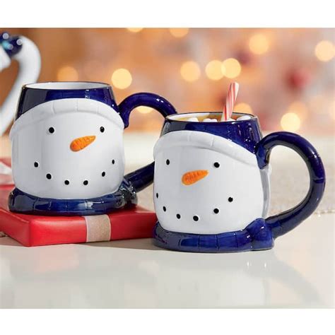 Snowman Mug Set From Seventh Avenue Snowman Mugs Mugs Mugs Set