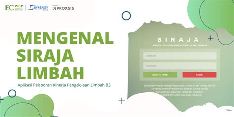 Mengenal Aplikasi Siraja Limbah Indonesia Environment Energy Center