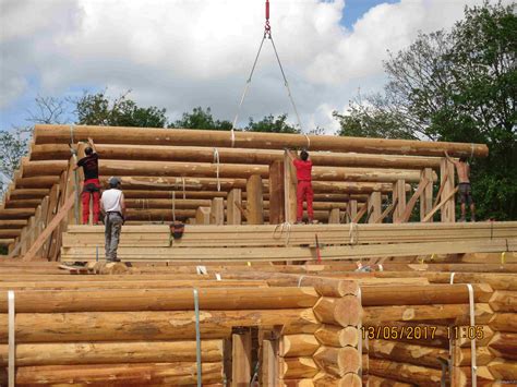 maison en bois rond Paris 7 - Néologis