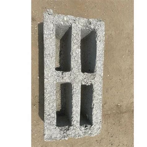 Rectangular Concrete Hollow Block X X Inch Lxwxh At Rs In Nurmahal