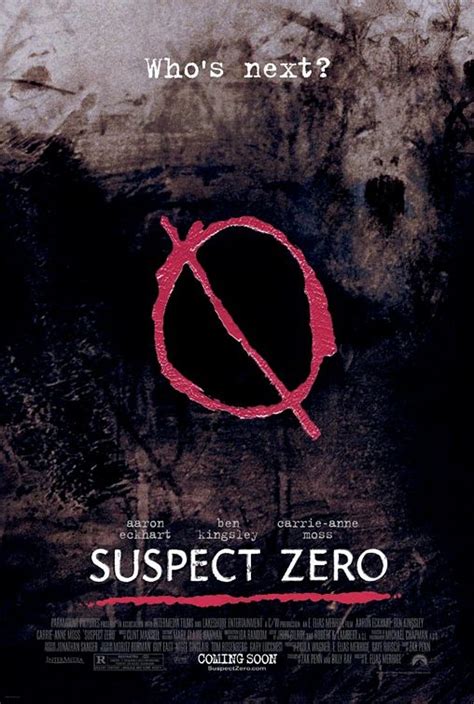 Suspect Zero Movie Poster - IMP Awards