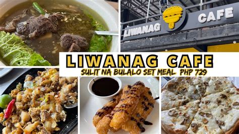 Try natin ang LIWANAG CAFE sa Dasmariñas Sulit na BULALO set Meal