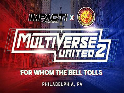 Se Anuncia Njpw X Impact Multiverse United Superluchas