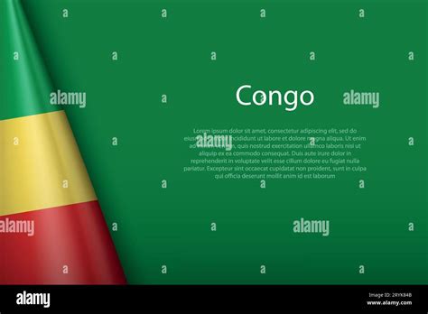 Congo National Flag Stock Vector Images Alamy