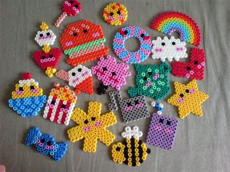 Me And My Sis Got Bored So We Had A Hama Bead Day Lol Xd Perler Beads Ideas Hamma Beads Ideas