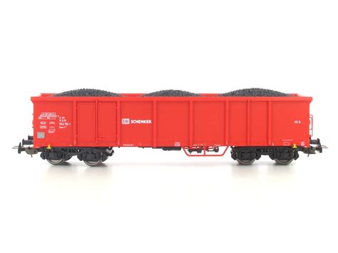 Piko 58274 Güterwagenset offene Güterwagen Eaos mit Kohleladung DB AG