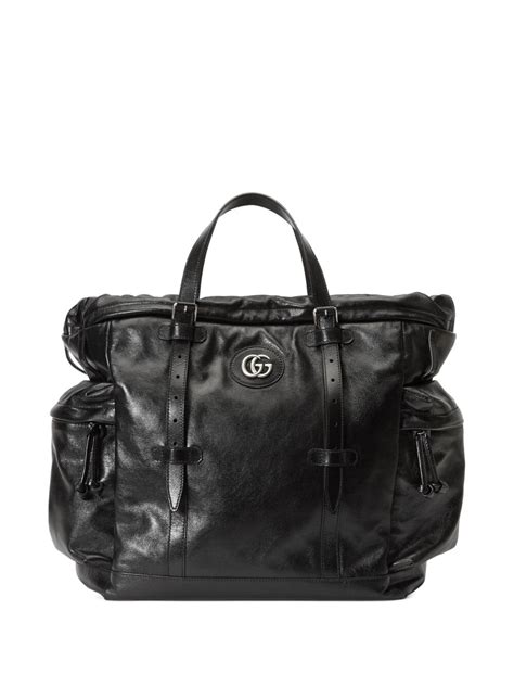 Gucci Double G Logo Tote Bag Editorialist