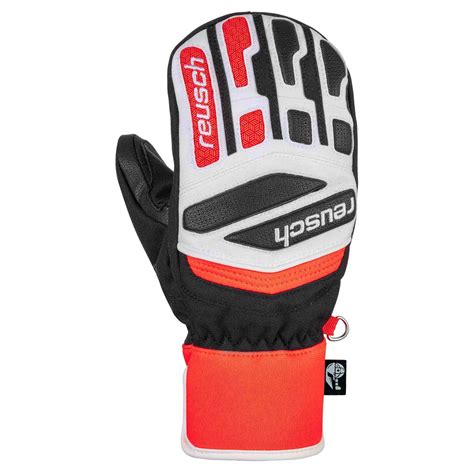 Reusch Worldcup Warrior Prime R Tex Xt Junior Mitten Black White Red