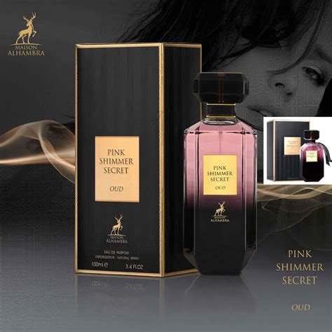 Maison Alhambra Pink Shimmer Secret Oud Edp Senkathir