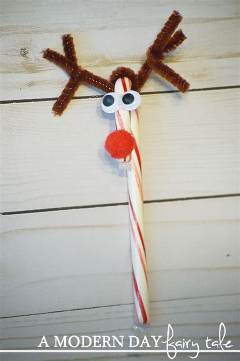 Reindeer Candy Cane Crafts For Kids Kids Art And Craft