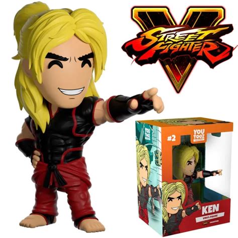 FIGURINE STREET FIGHTER Ken Youtooz 11 Cm Vinyl Figure 100 New EUR