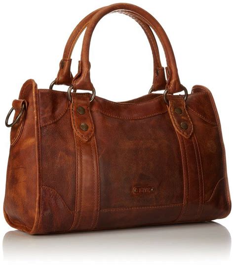 Frye Melissa Zip Satchel Leather Handbag