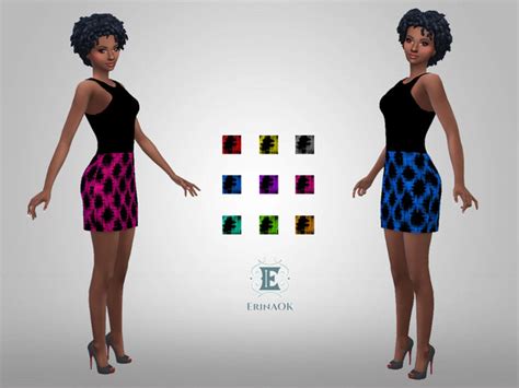 The Sims Resource ErinAOK Women S Dress 0411