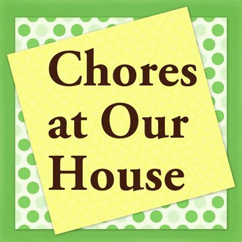 Homeschooling Large Family Style: Chores at Our House