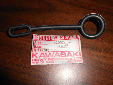 Nos Kawasaki Overflow Pipe Clamp Kz Kz Z Kz Ebay