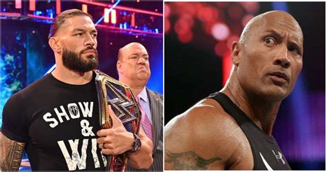 Why Vince McMahon Doesn't Want The Rock Vs. Roman Reigns At ...