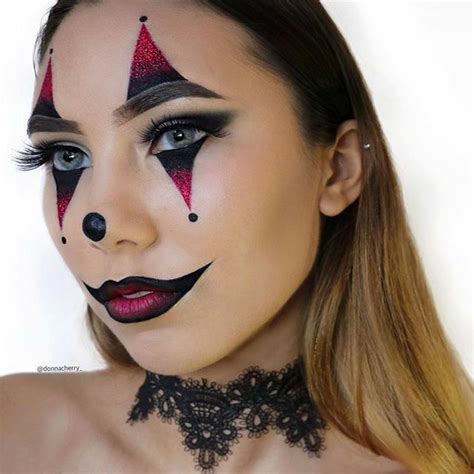 Black Halloween Makeup Halloween Party Makeup Joker Halloween Cute