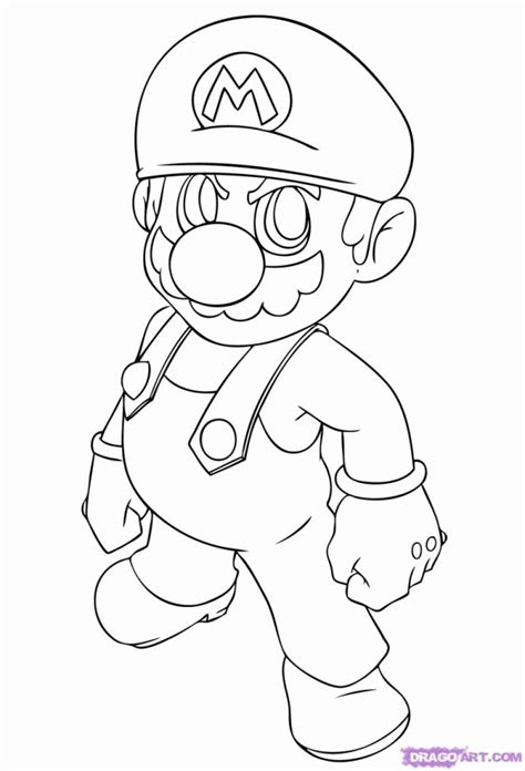 Draw Mario Clip Art Library