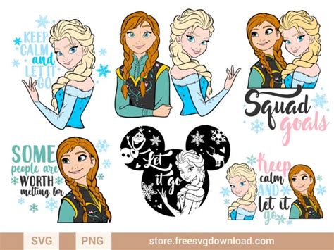 Frozen Svg Bundle 2 Fsd K12 Disney Svg Store Free Svg Download