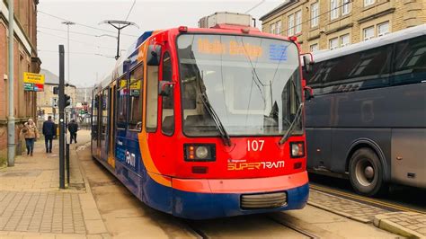 Stagecoach Sheffield Supertram From Halfway To Malin Bridge Youtube