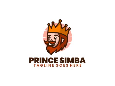 Prince Simba Mascot Cartoon Logo Graphic by artnivora.std · Creative ...