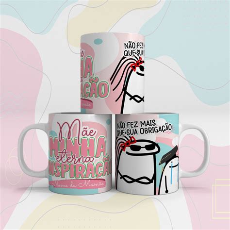 CANECA FLORK DIA DAS MÃES NÃO FEZ MAIS QUE SUA OBRIGAÇÃO Elo7