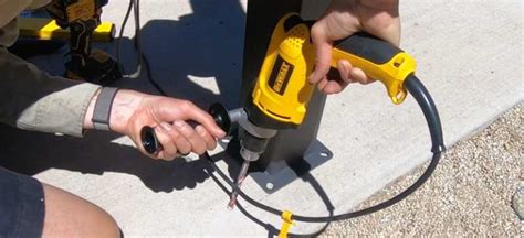 How To Drill Into Concrete With Or Without A Hammer Drill