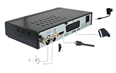 Tempo TNT 3000 D Modulateur DVB T2 R Cepteur Terrestre HD Compatible