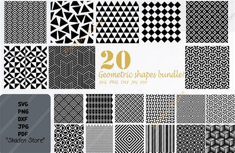 Geometric Patterns, Geometric Bundle Svg Graphic by Shaden store ...