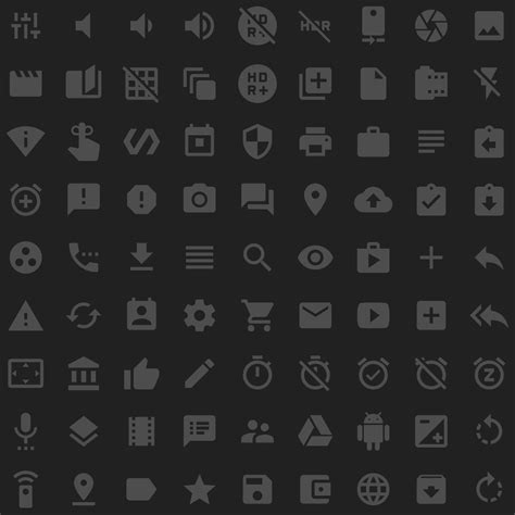 Material icons - Material Design