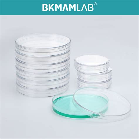 Round Square Size Disposable Petri Dish 90 15mm 90 20mm Polystyrene