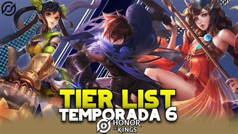 MELHORES HERÓIS DE CADA LANE PRA SUBIR DE ELO TEMPORADA 6 TIER LIST