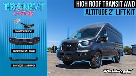 Best Overlander High Roof Ford Transit AWD Mods Suspension Upgrade 2