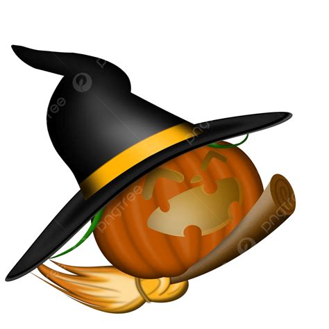 Hình ảnh Phù Thủy Bí Ngô Halloween Png Halloween Quả Bí Ngô Halloween Phù Thủy Png Miễn Phí