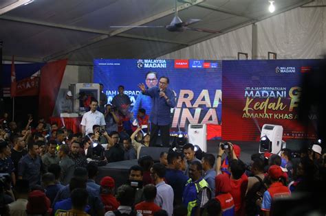 PRN Perdana Menteri Akhiri Kempen PH BN Di Kedah