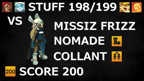 STUFF 198 199 LOW COST VS MISSIZ FRIZZ NOMADE COLLANT SCORE 200 TEAM