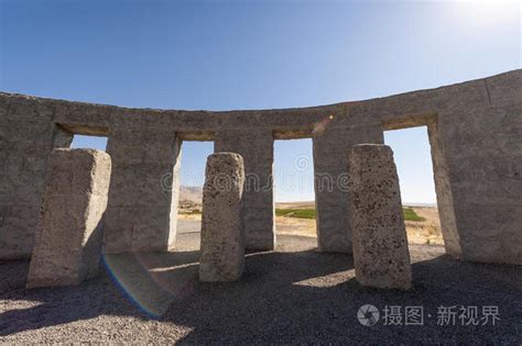 混凝土 横木 地标 圆圈 巨石阵 哥伦比亚 夏天 建筑学照片 正版商用图片1ztcn0 摄图新视界