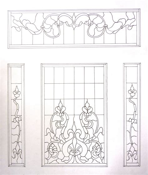 Stained Glass Window Drawing At Explore Collection Of Stained Glass Window