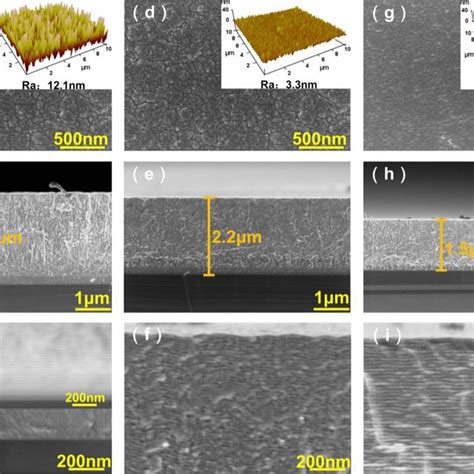 Ac Surface And Cross Sectional Sem Morphologies Of Mos Ws Multilayer