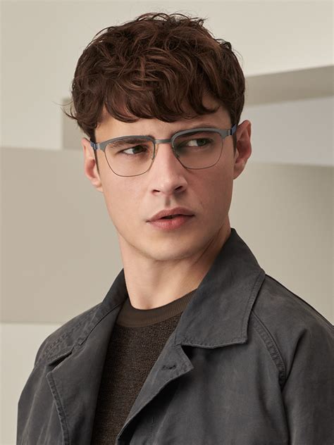 Semi Rimless Glasses For Men