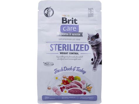 Brit Care Cat Grain Free Sterilized Weight Control Kassitoit 0 4kg