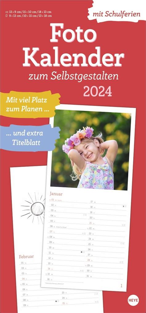 Fotokalender Zum Selbstgestalten Blanko Kalender Mit Monatskale