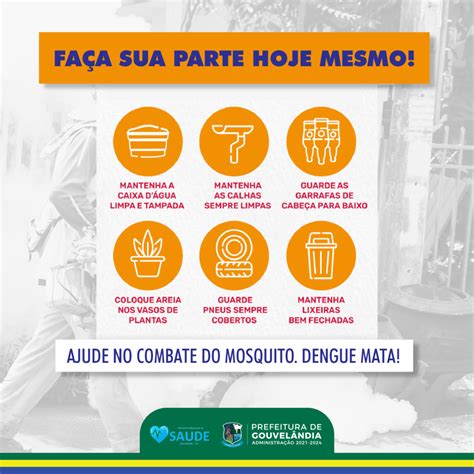 Campanha De Combate À Dengue Prefeitura De Gouvelândia