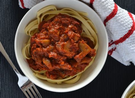Recipe Mushroom Marinara