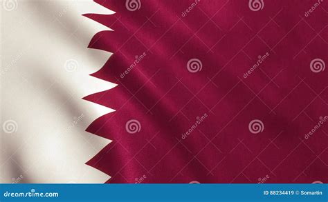 Qatar Flag - Doha stock image. Image of background, patriotism - 88234419