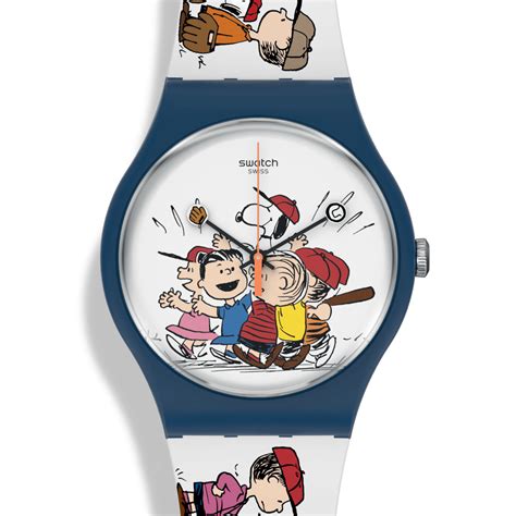 【swatch X Peanuts】限量版 Snoopy 史努比《花生漫畫》聯乘腕錶 曾共渡過漫長的歲月 Mingwatch Hk