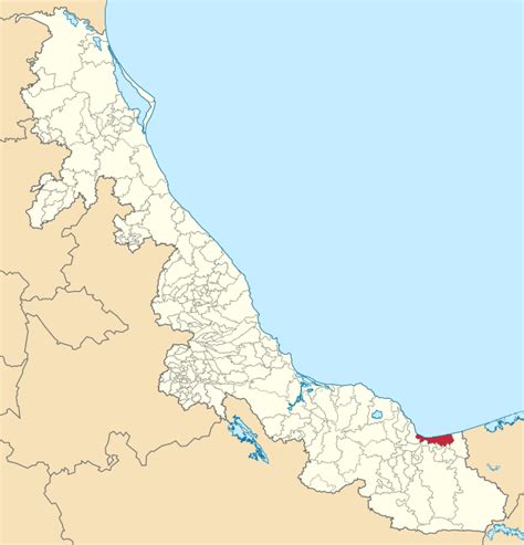 ملف Mexico Veracruz Coatzacoalcos location map svg المعرفة