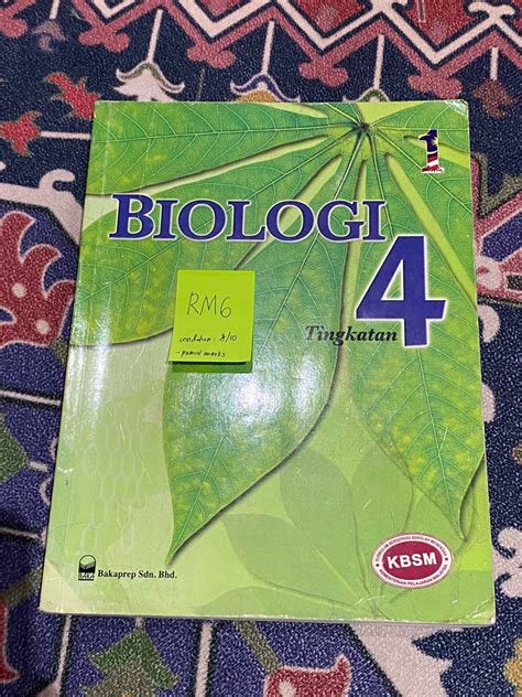 Buku Teks Biologi Tingkatan 4 Kbsm Modul Perfect Score Kertas 3