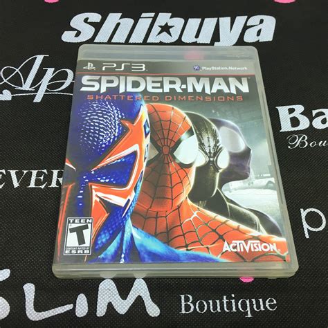 PS3 Game Spider-Man: Shattered Dimensions, Video Gaming, Video Games ...