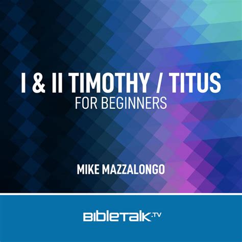 I And Ii Timothy Titus For Beginners Audiobook On Spotify